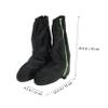Homoyoyo Reflective Oxford Cover for Men Women Waterproof Shoes Cover Oxford Cloth Rain Shoes view 2