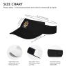 Piguncle Coat of Arms of Liechtenstein Flag Sun Protection Sunscreen Visor Cap Black view 4