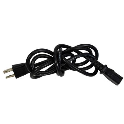 Yustda 2-Prong AC in Power Cord Outlet Socket Cable Plug Replacement for TEROMAS TMS-3015 Tire Inflator Air Compressor Portable Air Pump for Car Tires 12V DC and Other Inflatables at Home 110V 120W