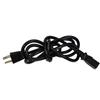 Yustda 2-Prong AC in Power Cord Outlet Socket Cable Plug Replacement for TEROMAS TMS-3015 Tire Inflator Air Compressor Portable Air Pump for Car Tires 12V DC and Other Inflatables at Home 110V 120W view 1