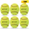 KRTOYUST Softball Ball,11" & 12" Official Size Softballs Great for Practice Training - Comply with Official Size and Weight Standard (6 Softballs, 11 Inches) view 1