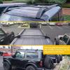 YHELI Roof Rack Rails Cross Bars Fits for Ford Bronco Hard TOP 2Door 4Door 2021 2022 2023 2024, black, nfbd38 view 3