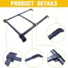 YHELI Roof Rack Rails Cross Bars Fits for Ford Bronco Hard TOP 2Door 4Door 2021 2022 2023 2024, black, nfbd38 view 4