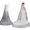 ELAWBTY 1 Tier Cathedral Length Bride Wedding Veil Bridal Tulle Veil 300CM (118Inch) White view 3