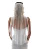 ELAWBTY 1 Tier Elbow Length Bride Wedding Veil Bridal Tulle Veil 75CM (30Inch) Ivory view 1