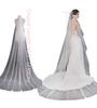 ELAWBTY 1 Tier Elbow Length Bride Wedding Veil Bridal Tulle Veil 75CM (30Inch) Ivory view 3