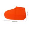 Homoyoyo 1pair Silicone Shoe - Overshoes for Outdoor Activities s for Travel Camping and Rain Easy to Clean and view 2