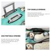 YKEBDFW Travel Luggage Cover Elastic Washable Suitcase Cover Protector Fashion Stretch Cute Penguins Baggage Covers Dustproof Suitcase Sleeve Fits 18-32 Inch Luggage XL, Black, X-Large view 4