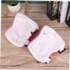 GOOHOCHY 6pc Adult Roller Skate Protective Gear Kit Thicken PVC Knee Pads Elbow Pads Full Set for Skating Cycling Outdoor Sports view 4