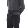 XHTLLO Adjustable Boat Sea Fishing Rod Waist Belt Holder Pad, Portable Belly Pole Stand view 4