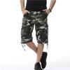 Maiyifu-GJ Men's Lightweight Multi Pocket Cargo Shorts Twill Cotton Camouflage Camo Shorts Summer Casual Military Short Pants (Light Green,31) view 2