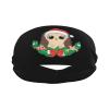 Cute Hedgehog and Christmas Wreath Headbands for Women Men Sports Headband Outdoor Interior Breathable Sports Wicking Hair Ties Leisure Hair Bands view 2