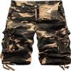 Maiyifu-GJ Men's Lightweight Multi Pocket Cargo Shorts Twill Cotton Camouflage Camo Shorts Summer Casual Military Short Pants (Khaki,29) view 1