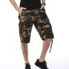 Maiyifu-GJ Men's Lightweight Multi Pocket Cargo Shorts Twill Cotton Camouflage Camo Shorts Summer Casual Military Short Pants (Khaki,29) view 2