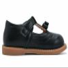 DADAWEN Girl's T-Strap School Uniform Dress Shoe Mary Jane Princess Flat Black US Size 8.5 M Toddler view 4