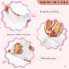 Aflyko Girls Dresses Hot Dog Summer Sleeveless Dress Casual Fit Toddler Playwear Infant Lovely Everyday Wear Themed Birthday Party Dress 3T view 4