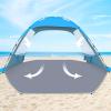 Gorich Beach Tent Sun Shelter for 3-10 Person with UPF 50+ UV Protection, Lightweight & Easy Setup Beach Shade Canopy, Portable Shade Tent Cabana view 4