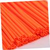 Gogogmee 1set Bike Wheel Reflector Security Tape Decoration for Motorbike Mountain Bike Orange Easy Installation Improves Visibility Safety at Night view 2