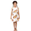 Aflyko Girls Sleeveless Dress Hot Dog Adorable Tank Play Sundress 2T-8T view 3