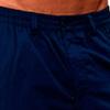 SWJGLITTR Mens Elastic Waist Cargo Shorts Lightweight Cotton Hiking Short Pant Outdoor 3/4 Relaxed Fit Long Short (Dark Blue,3X-Large) view 3