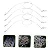 balacoo 24pcs Fishing Line Connectors Wear Thread Pin Fishing Wire Leaders Heavy Duty String Fish Wire Swivels view 4