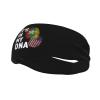 Myanmar It's in My DNA Headbands for Women Men Sports Headband Outdoor Interior Breathable Sports Wicking Hair Ties Leisure Hair Bands view 1