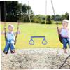 BESPORTBLE 1pc Gymnastic Swing Ring Kids Fitness Flying Rings Exercise for Swingset Plastic Swing Frame Accessory view 4