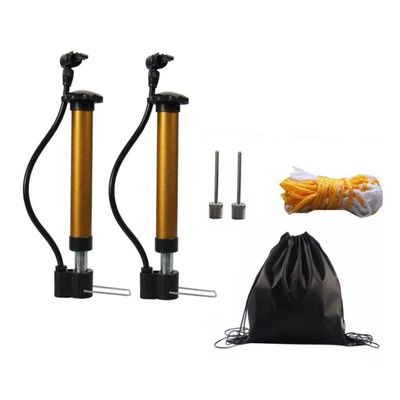 BESPORTBLE 1set Basketball Pump Portable Hand Air Tire Pump for Bike Inflatables Kit with Dismountable Tube Fast Inflation Lightweight Design for Sports Outdoor Use