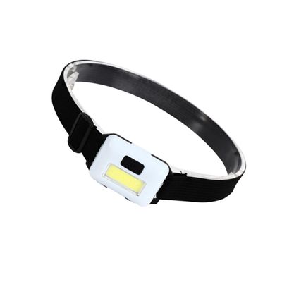Homoyoyo 24.4g Outdoor Led Headlamp for Night Running Camping Fishing and Hiking Lightweight Hands- Durable Cob Headlight Batteries Not Included