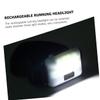 Homoyoyo 24.4g Outdoor Led Headlamp for Night Running Camping Fishing and Hiking Lightweight Hands- Durable Cob Headlight Batteries Not Included view 3