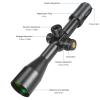 WestHunter Optics HD 4-16x44 SFIR PRO Shooting Riflescope | Only Optics view 3