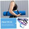 Yardwe 4pcs Yoga Exercise Band Workout Band Yoga Mat Holder Strap for Stretching Multi-function Workout view 2