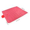 JOROBURO Picnic Mat, Outdoor Waterproof Sandproof Foldable Blanket, Outdoor Picnic Blanket Camping Blanket Portable Camping Beach Mat for Travel Hiking Music Festival Park Lawn Grass(145 * 180) view 3