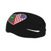 I Love America and Maldives Headbands for Women Men Sports Headband Outdoor Interior Breathable Sports Wicking Hair Ties Leisure Hair Bands view 1