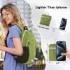 VPBAGE 15L Water-resistant Hiking Daypack, Small Backpack Travel Outdoor, Lightweight Day Pack with Tool Loops view 2