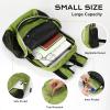 VPBAGE 15L Water-resistant Hiking Daypack, Small Backpack Travel Outdoor, Lightweight Day Pack with Tool Loops view 3