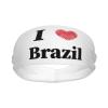 I Love Brazil Headbands for Women Men Sports Headband Outdoor Interior Breathable Sports Wicking Hair Ties Leisure Hair Bands view 2