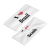 I Love Brazil Headbands for Women Men Sports Headband Outdoor Interior Breathable Sports Wicking Hair Ties Leisure Hair Bands view 4
