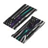 Silk Style United States Thin Purple-Teal Line Flag Headbands for Women Men Sports Headband Outdoor Interior Breathable Sports Wicking Hair Ties Leisure Hair Bands view 4