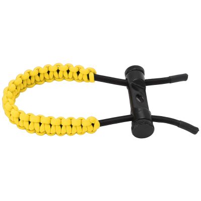 Archery Bow Wrist Strap, Colorful Compound Bow Wrist Strap Wrist Strap Braided Rope Cord, Adjustable Nylon Braided Rope Cord, Archery Accessory and Gear for Training Exercise(Yellow Duck Style)