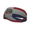 Flag of The Dominican Republic Headbands for Women Men Sports Headband Outdoor Interior Breathable Sports Wicking Hair Ties Leisure Hair Bands view 1