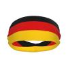 Flag of Germany Headbands for Women Men Sports Headband Outdoor Interior Breathable Sports Wicking Hair Ties Leisure Hair Bands view 2