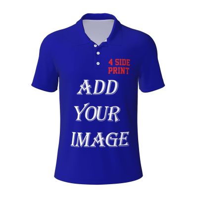 NineFit Basics Custom Polo Shirts for dad Personalized Polo Shirts with Logo Text Photo Design Your own Valentine's Day Gift Navy Small