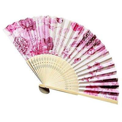 Folding Fans, Hand Fans, Folding Fanswith Tassel Vintage Bamboo Folding Handheld Flower Fans Chinese Style Dance Party Pocket Gifts Folding Handheld Flower Fans Portable Folding Fan (Color : C) (B) (