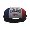 Mesh Style Flag of Iowa Headbands for Women Men Sports Headband Outdoor Interior Breathable Sports Wicking Hair Ties Leisure Hair Bands view 2