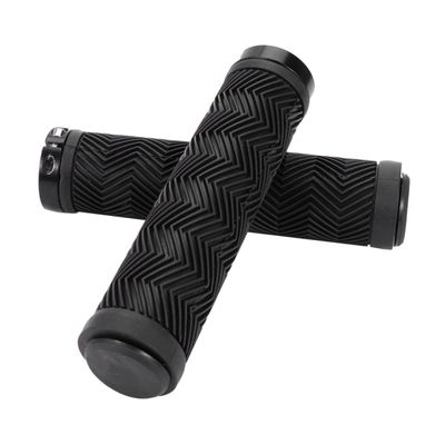 HANABASS Single Lockable Bike Handlebar Cover Slip Design Bike Grips for Bicycles Cycling Wave Relief