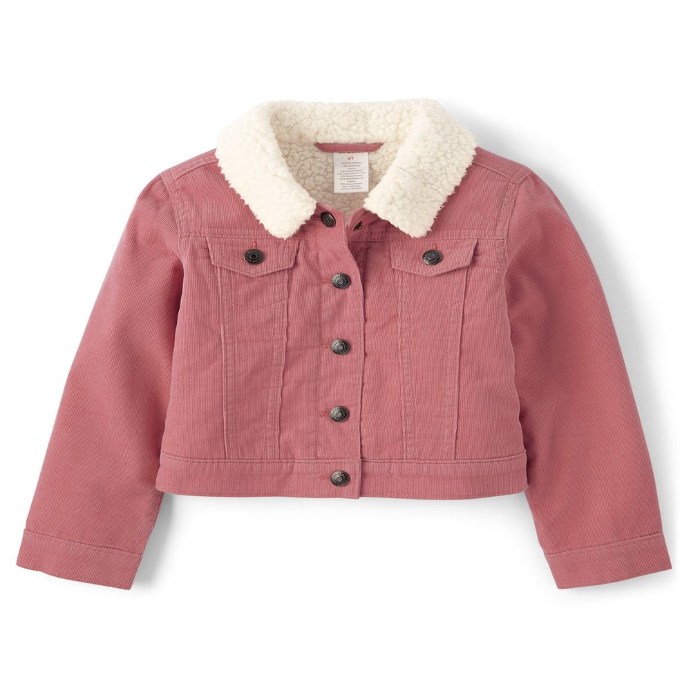 Gymboree,and Toddler Corduroy Jacket,Flora Pink,18-24 Months
