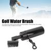 160ML Golf Water Brush with PP Nylon Bristles,Anti Slip Golf Club Cleaning Brush,Golf Club Groove Cleaner Brush,Golf Club Cleaner with Removable Bottle,Golf Accessories for Men view 3