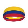 Flag of Colombia Headbands for Women Men Sports Headband Outdoor Interior Breathable Sports Wicking Hair Ties Leisure Hair Bands view 2