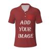 NineFit Basics Custom Shirt for dad Personalized Polo Shirts with Logo Text Photo Design Your own Birthday Gift Brown Small view 1